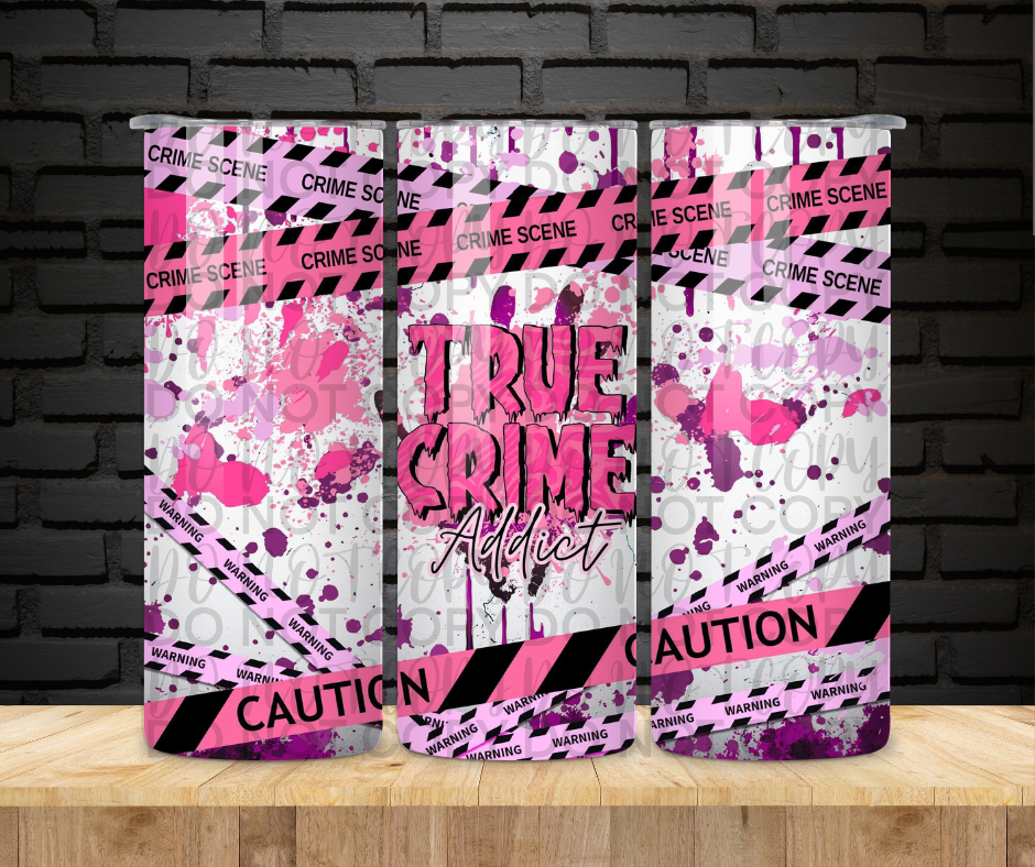 True Crime - 20 oz Stainless Steel Tumbler