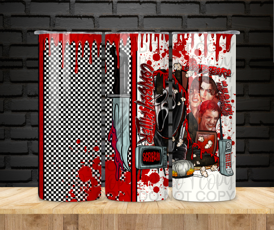 Horror Icons - 20 oz Stainless Steel Tumbler
