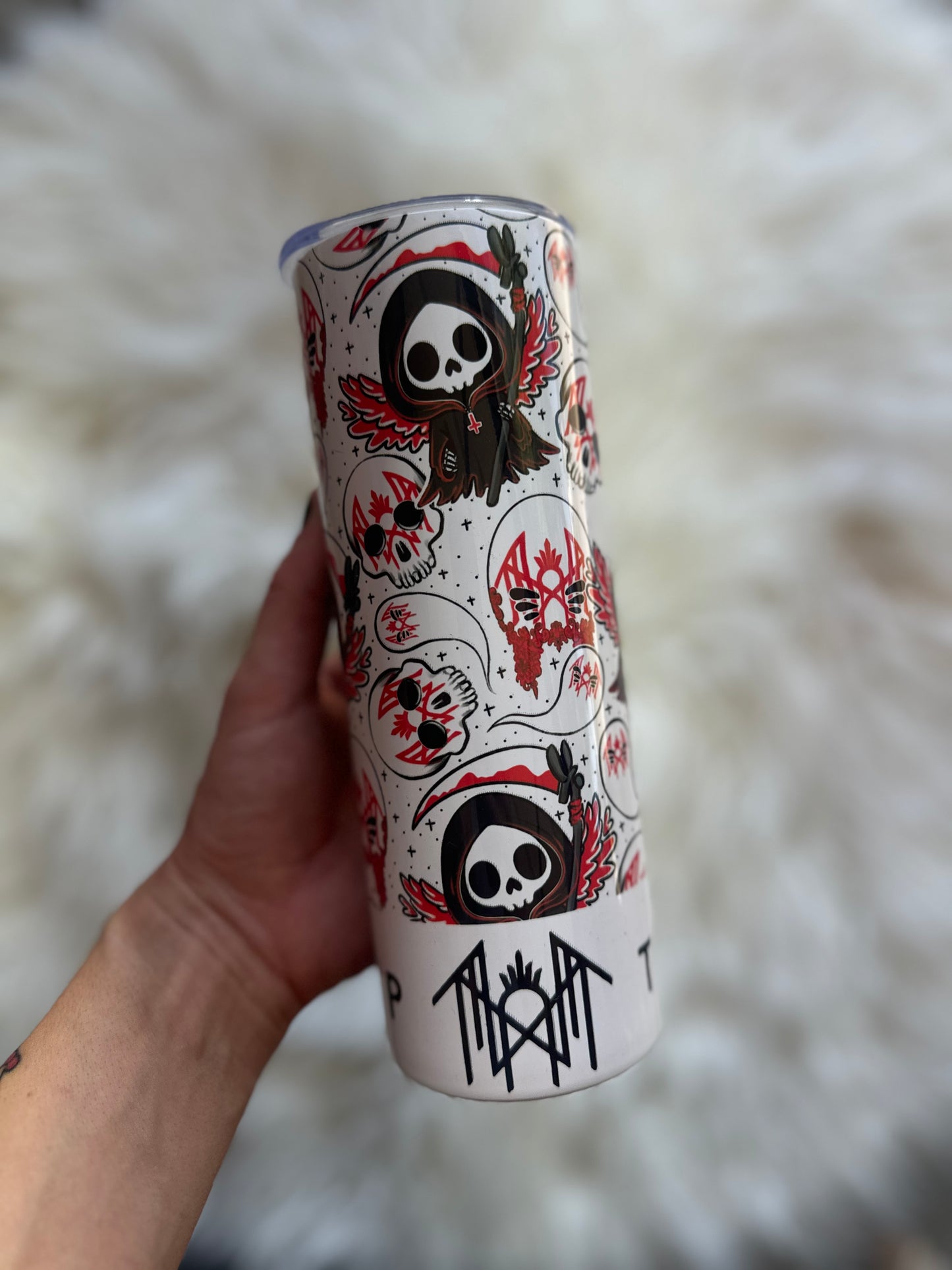Masked Scythe - 20 oz Tumbler