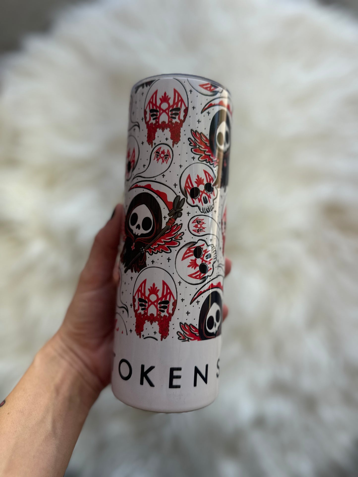 Masked Scythe - 20 oz Tumbler
