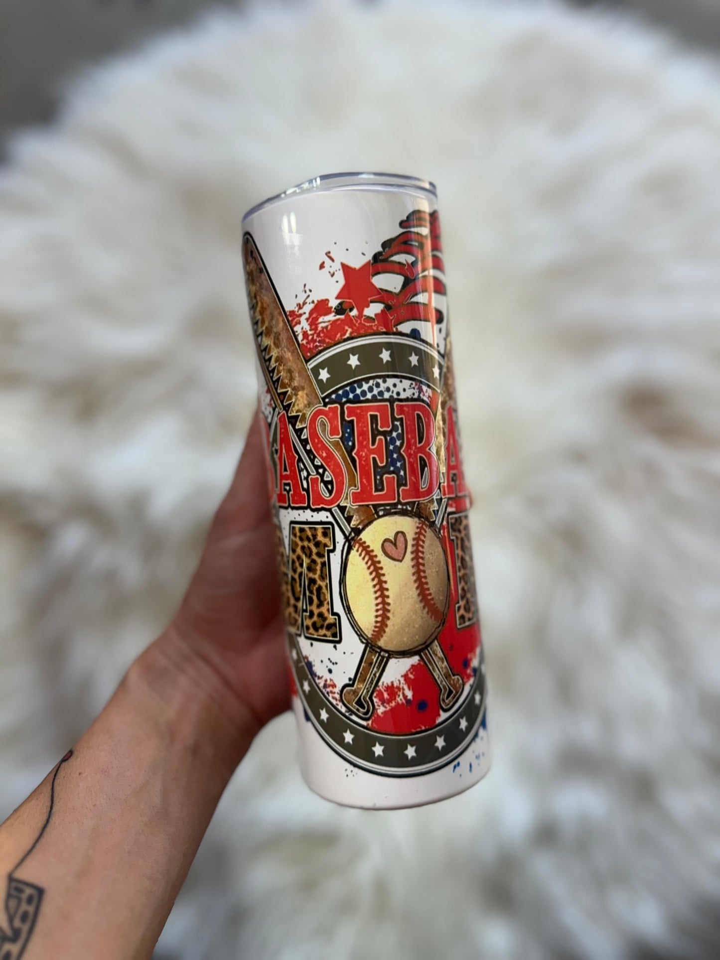 Baseball Mom - 20 oz Tumbler