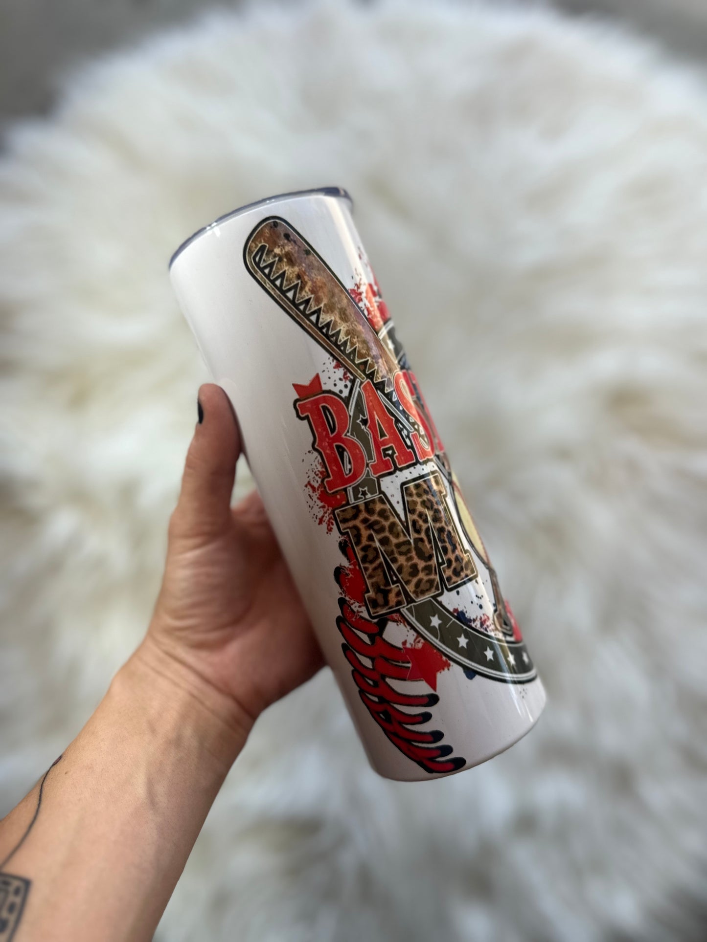 Baseball Mom - 20 oz Tumbler