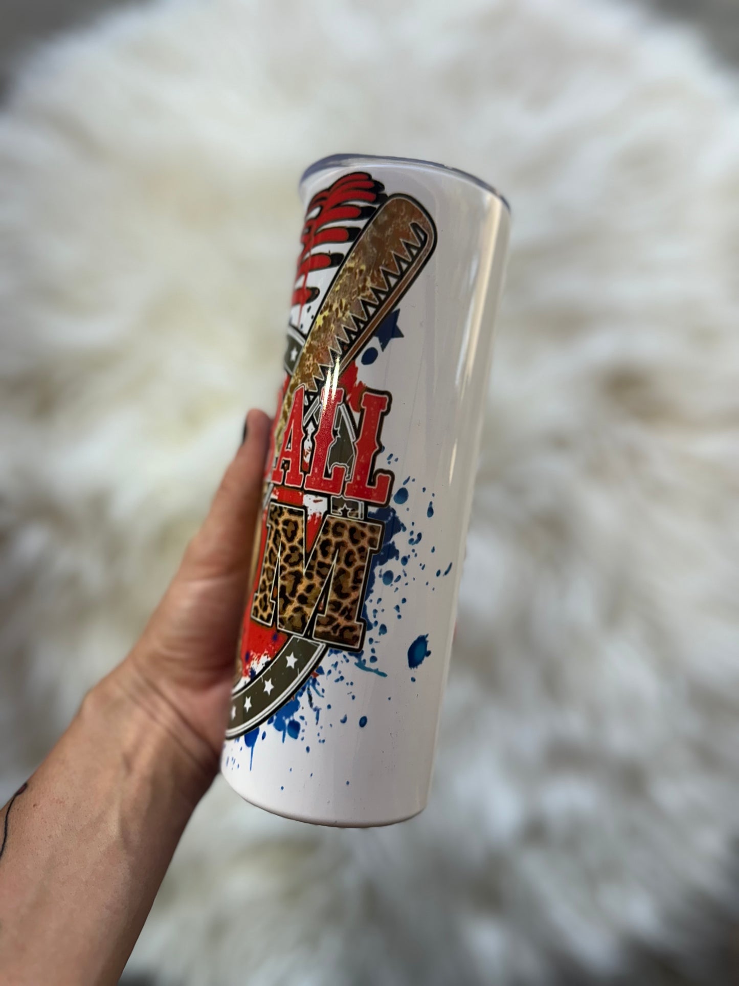 Baseball Mom - 20 oz Tumbler