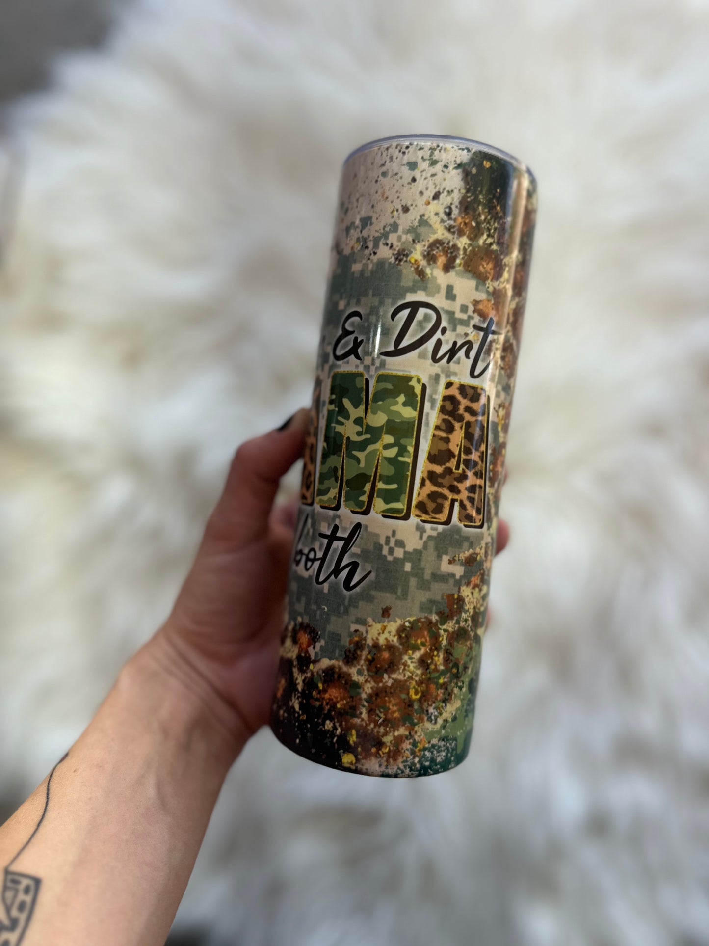 Glitter and Dirt - 20 oz Tumbler