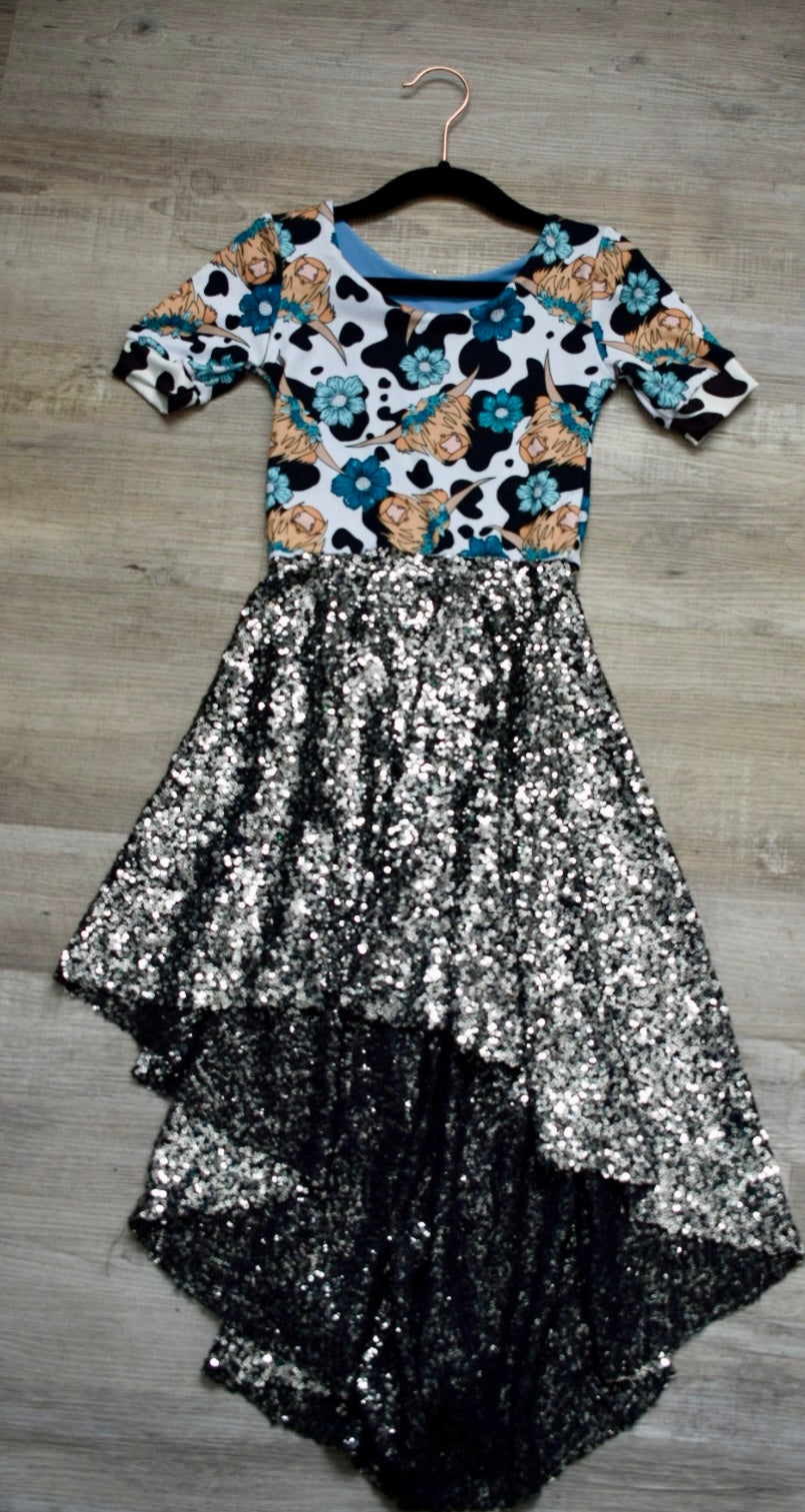 Bury Me In Turquoise - High Low Dress RTS!