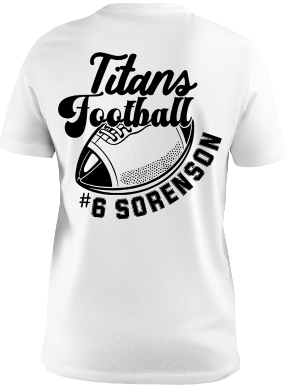 Personalized Football Mom Squad Sweatshirt